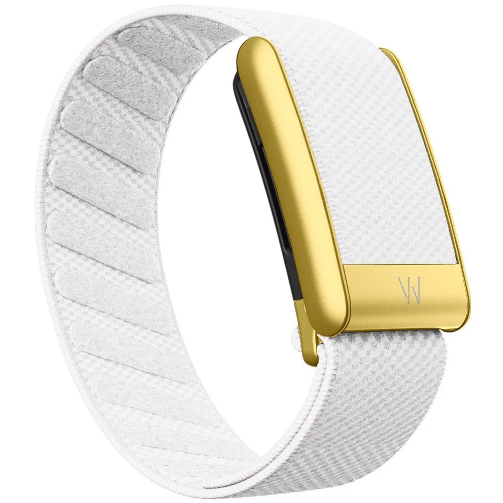 Suitable for Whoop 5.0 Wristband Strap W Logo Nylon Woven Elastic Whoop Mg Sports Replacement Strap Metal Whoop Life ECG Straps