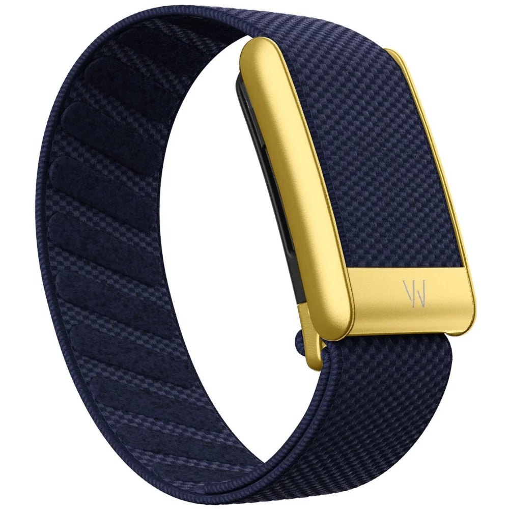 Suitable for Whoop 5.0 Wristband Strap W Logo Nylon Woven Elastic Whoop Mg Sports Replacement Strap Metal Whoop Life ECG Straps