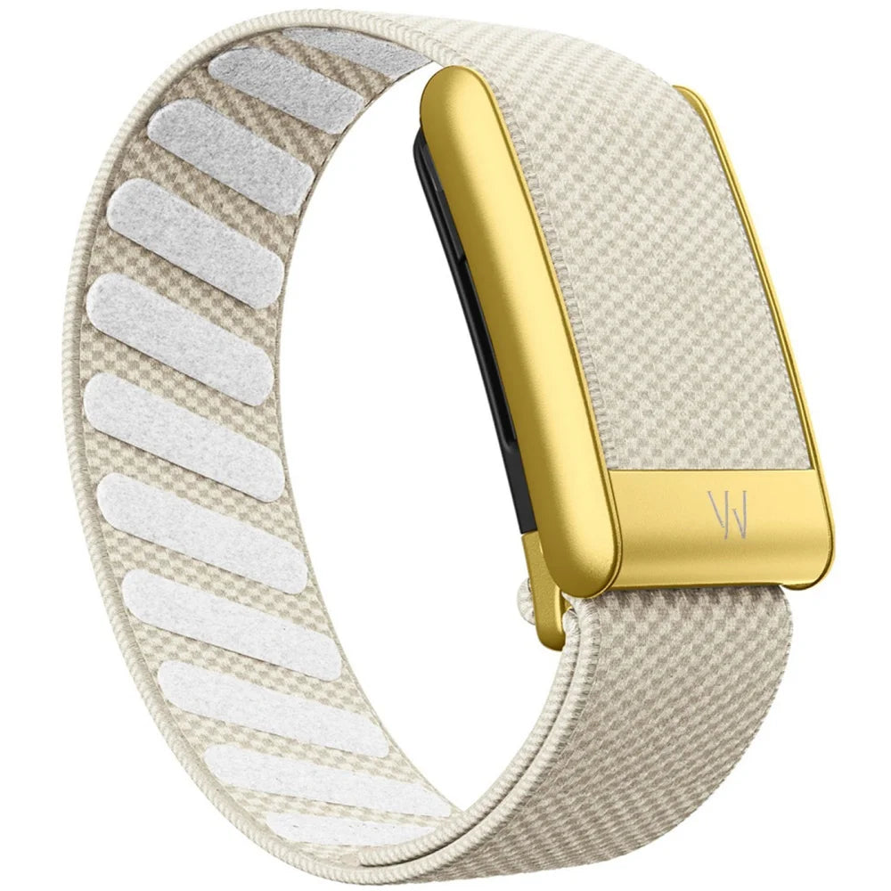Suitable for Whoop 5.0 Wristband Strap W Logo Nylon Woven Elastic Whoop Mg Sports Replacement Strap Metal Whoop Life ECG Straps