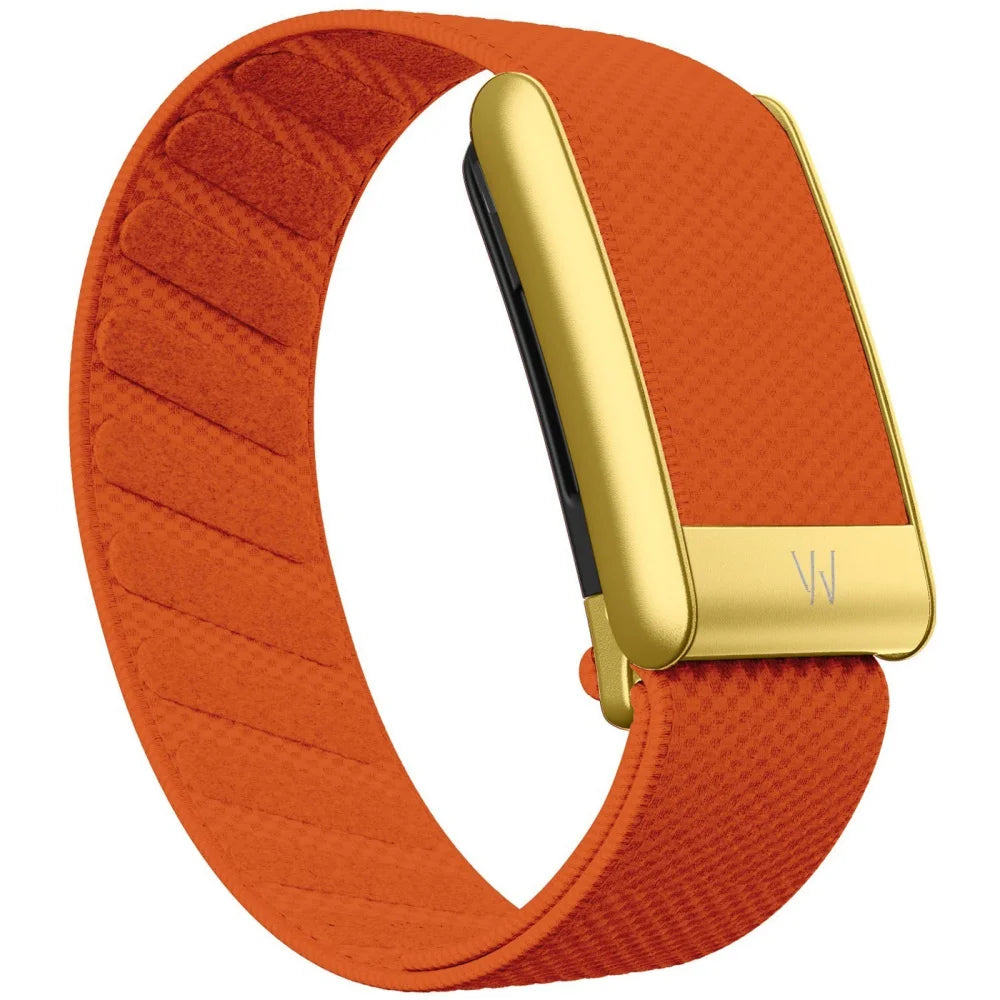 Suitable for Whoop 5.0 Wristband Strap W Logo Nylon Woven Elastic Whoop Mg Sports Replacement Strap Metal Whoop Life ECG Straps