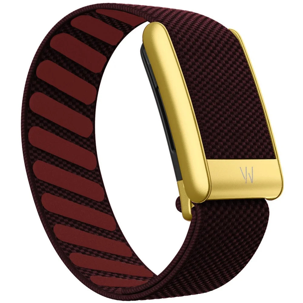 Suitable for Whoop 5.0 Wristband Strap W Logo Nylon Woven Elastic Whoop Mg Sports Replacement Strap Metal Whoop Life ECG Straps