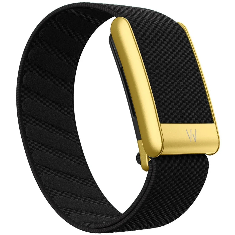 Suitable for Whoop 5.0 Wristband Strap W Logo Nylon Woven Elastic Whoop Mg Sports Replacement Strap Metal Whoop Life ECG Straps