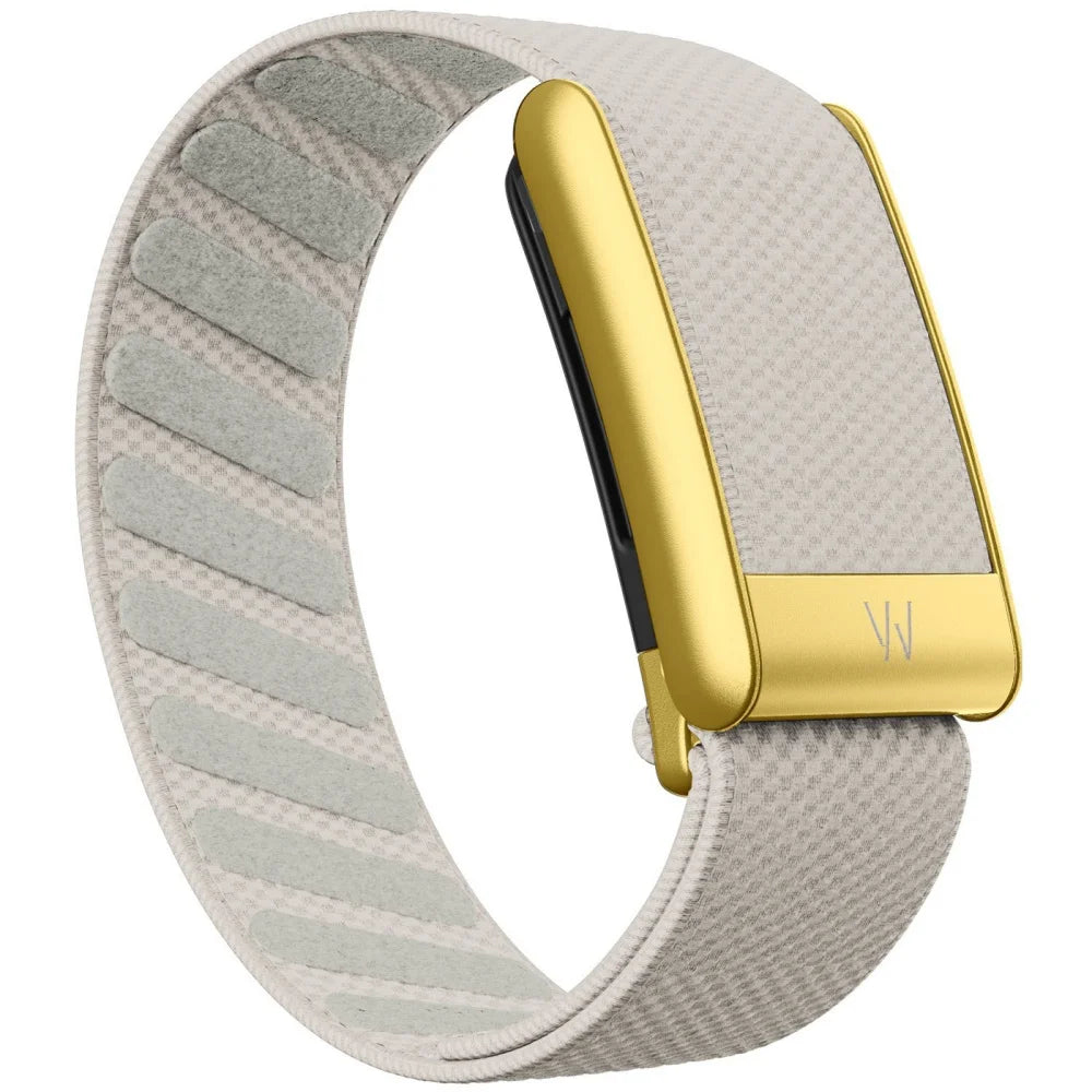 Suitable for Whoop 5.0 Wristband Strap W Logo Nylon Woven Elastic Whoop Mg Sports Replacement Strap Metal Whoop Life ECG Straps